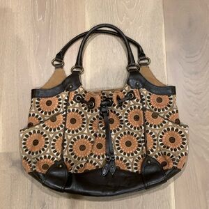Fourth & Towne Embellished bag orange/brown